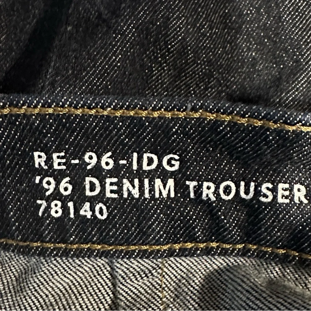 EUC J. Crew Dark Blue Wash Wide Leg Denim Trousers - Picture 5 of 5